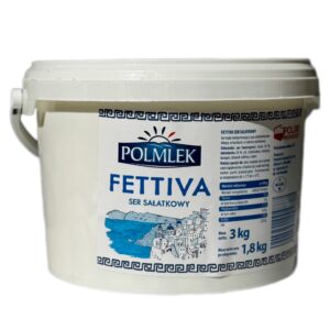 POLMLEK Fettiva ser feta kostka 3kg/1,8 kg wiadro