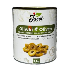 Oliwki zielone cięte 3,1 kg