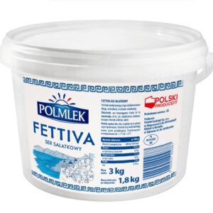 POLMLEK Fettiva Ser sałatkowy 1,8 kg/3 kg wiadro