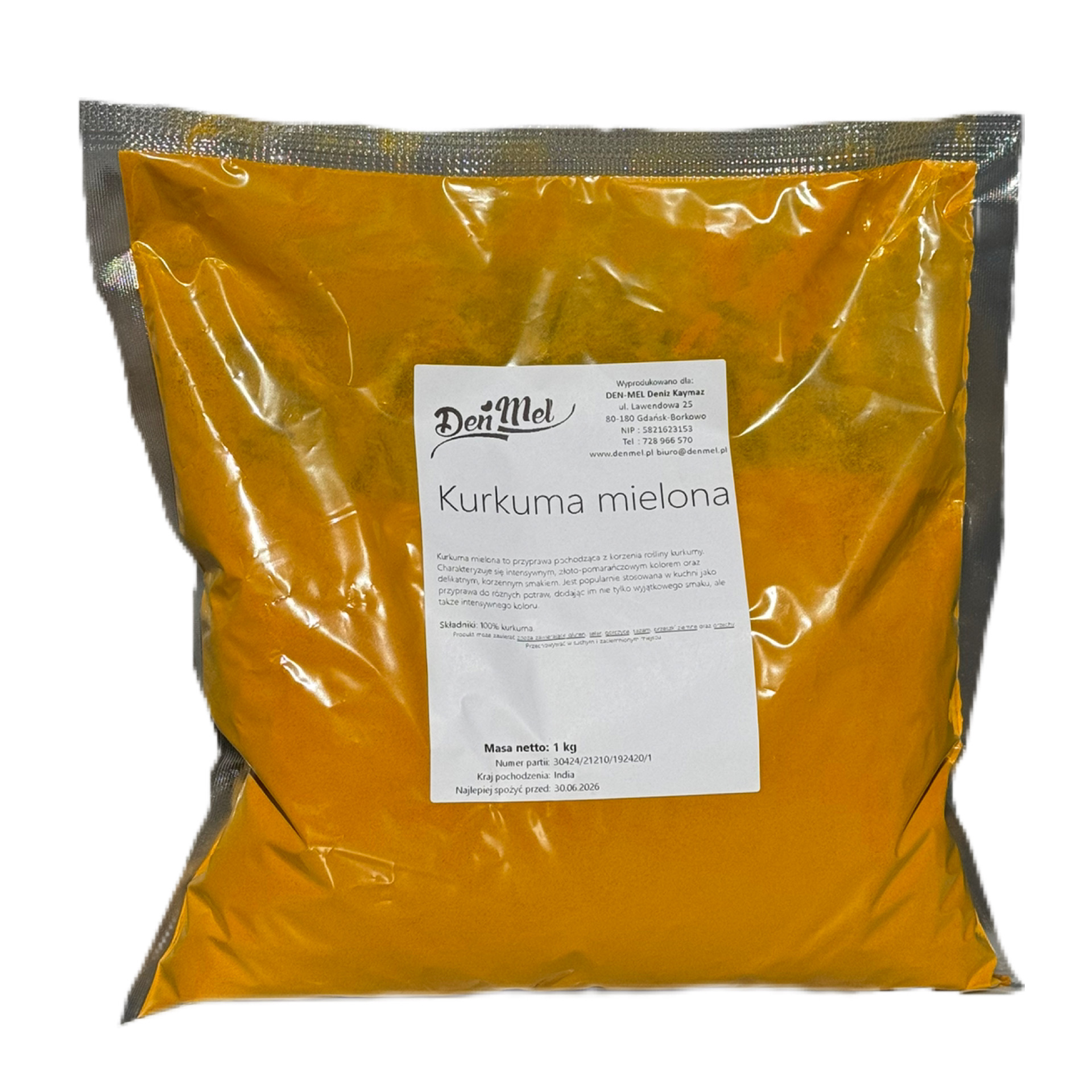 Kurkuma mielona 1 kg