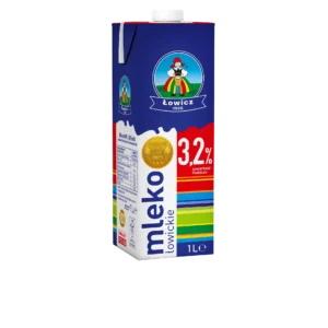 Łowickie mleko  3,2% 1L UHT