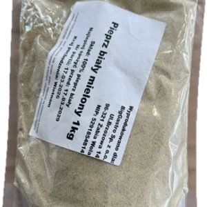 Pieprz biały mielony – 1 kg
