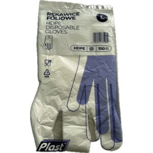 Rękawiczki foliowe